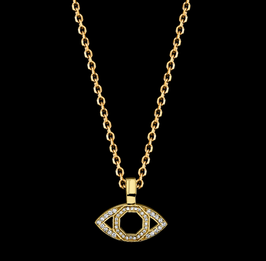 Signature Collection Large Evil Eye Necklace