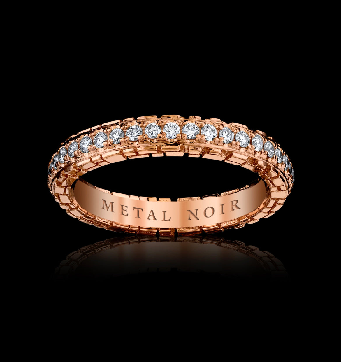 Signature Collection Ultra Thin ‘Française’ Eternity Diamond Ring