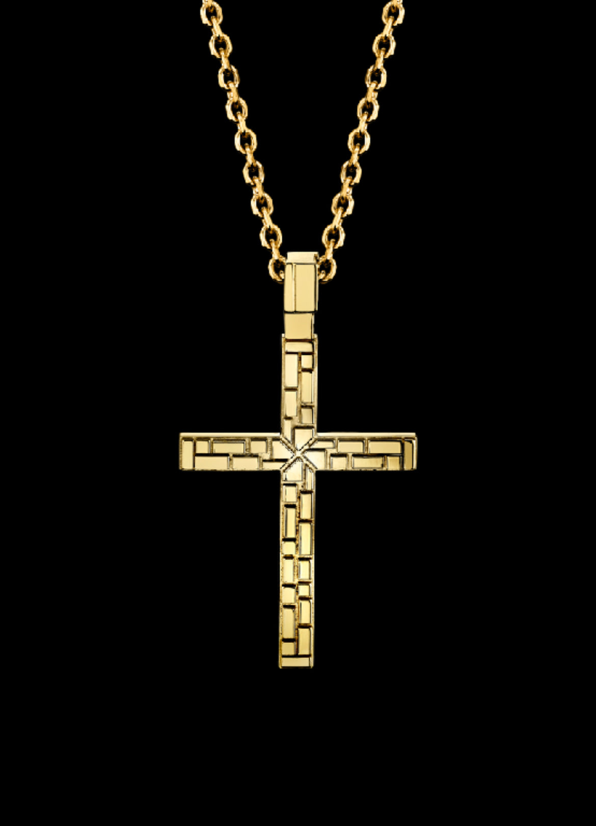 Signature Collection Large Cross Necklace