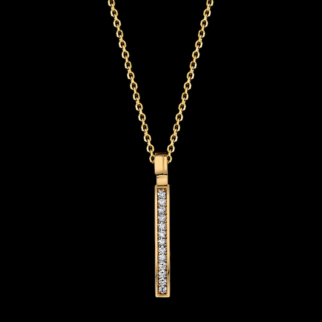 Signature Collection Large Bar Necklace