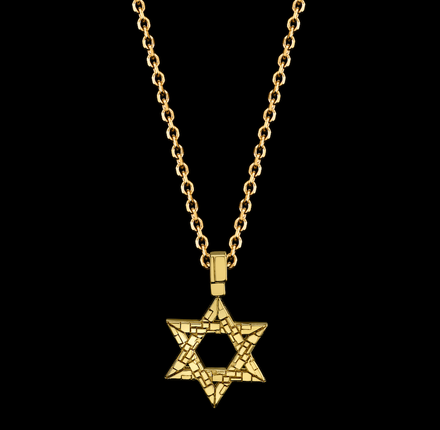 Signature Collection Small Star of David Necklace