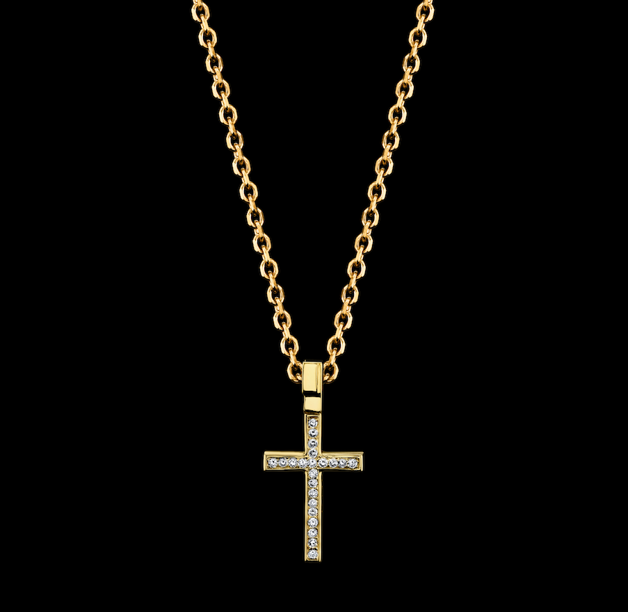 Signature Collection Small Cross Necklace
