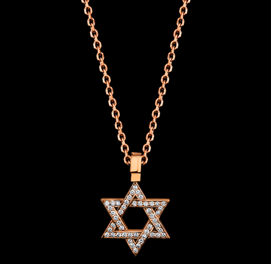 Signature Collection Large Star of David Necklace