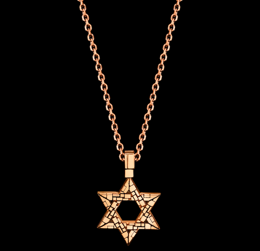 Signature Collection Large Star of David Necklace