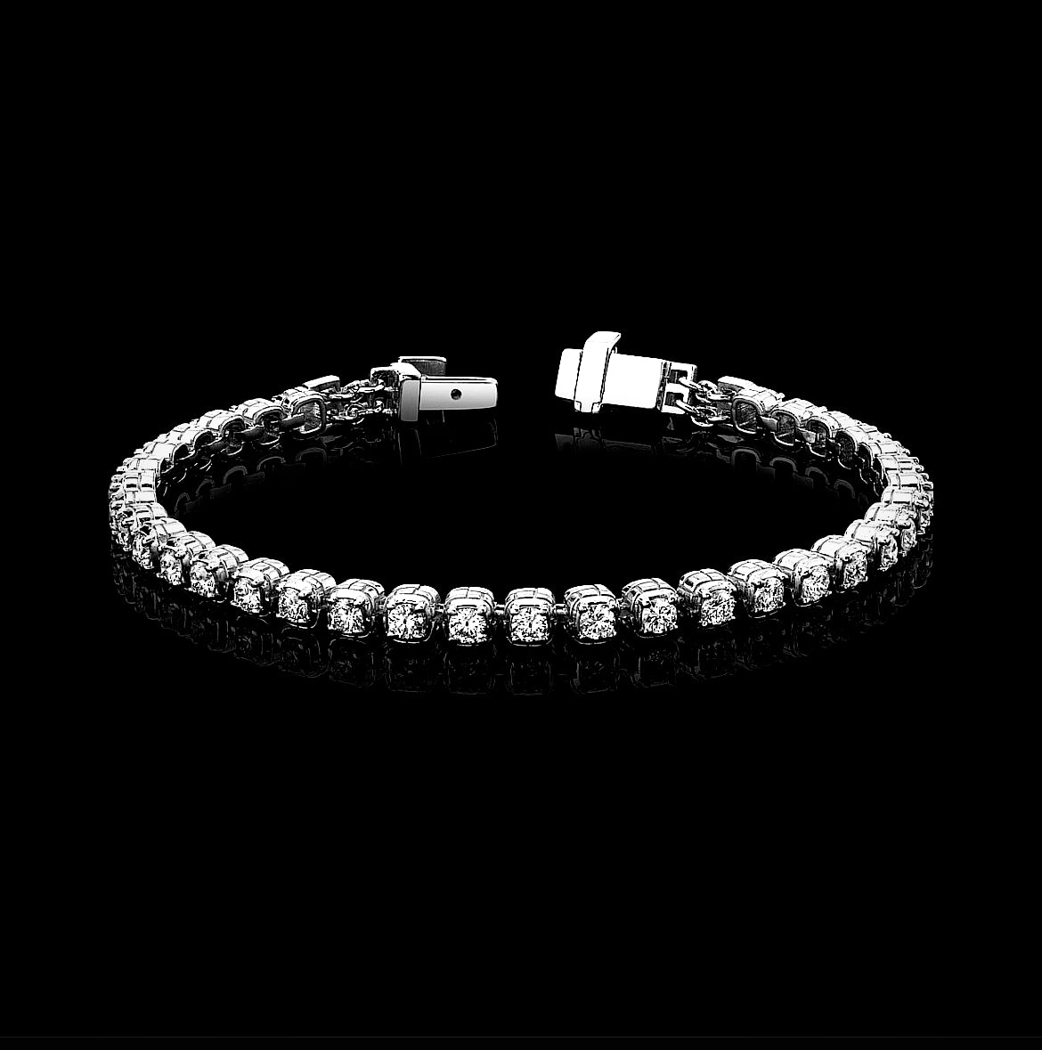 Signature Collection Tennis Bracelet with Diamonds