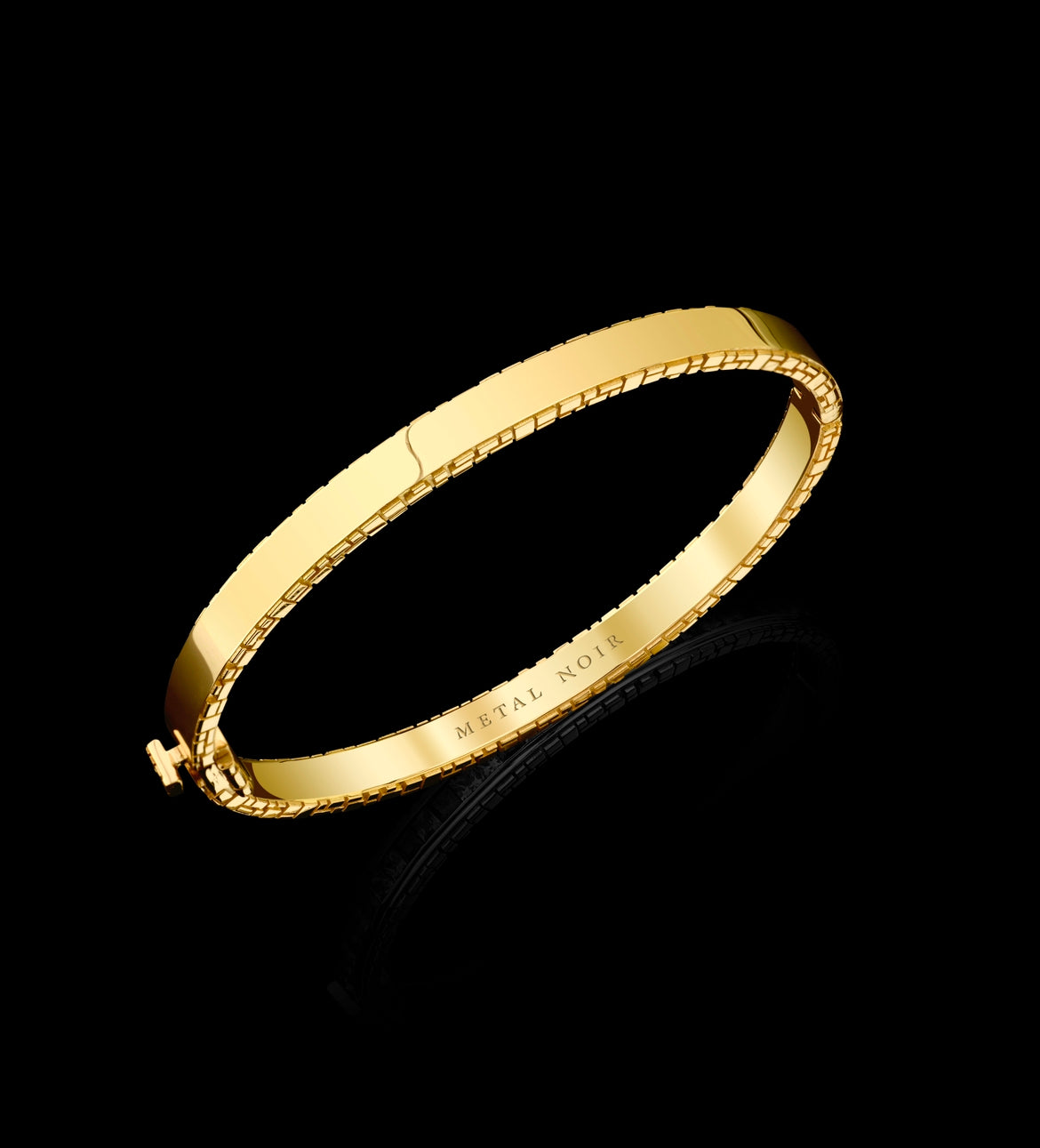 Signature Collection Solid 18k Yellow Gold Bracelet