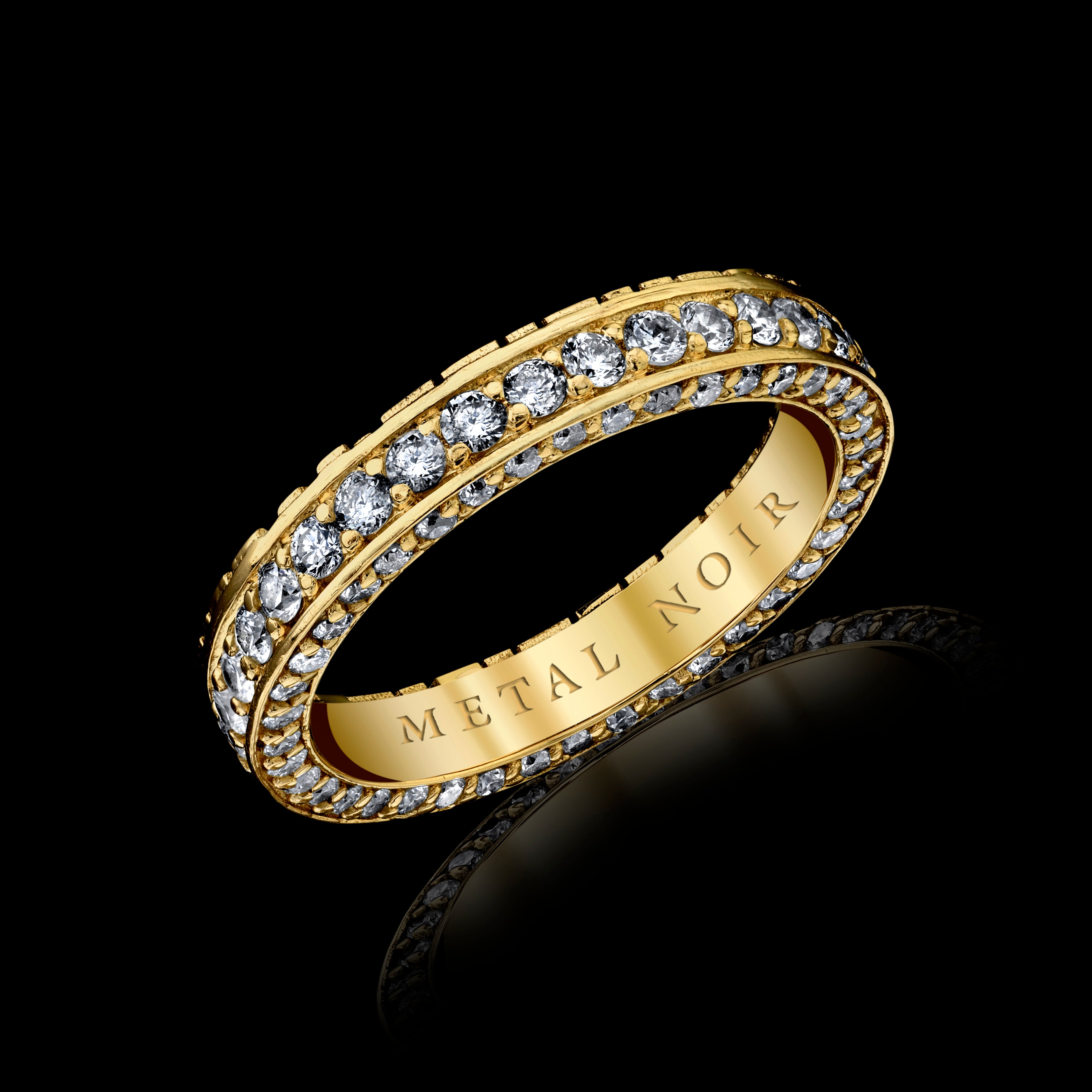 Signature Collection Double Eternity Diamond Ring