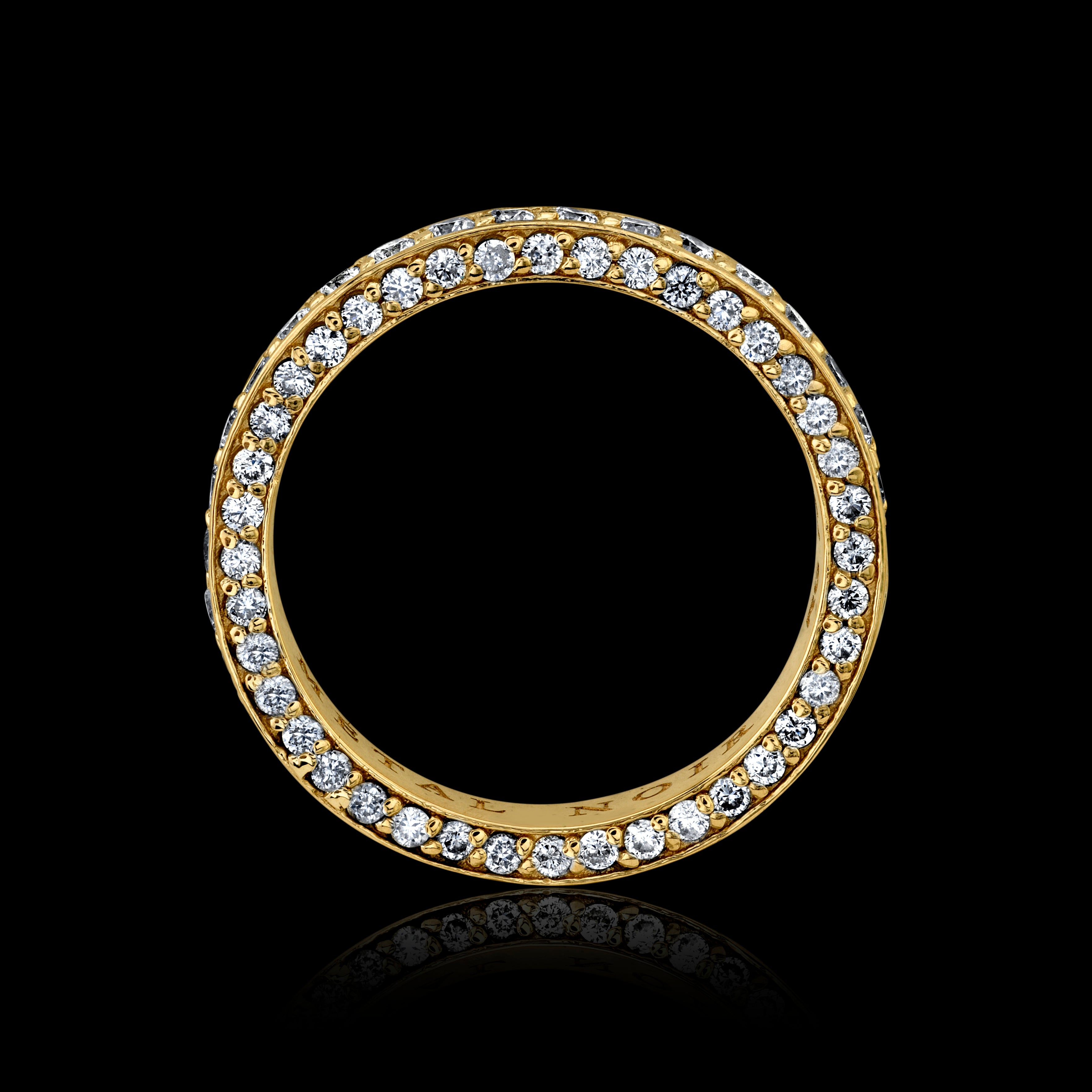 Signature Collection Double Eternity Diamond Ring