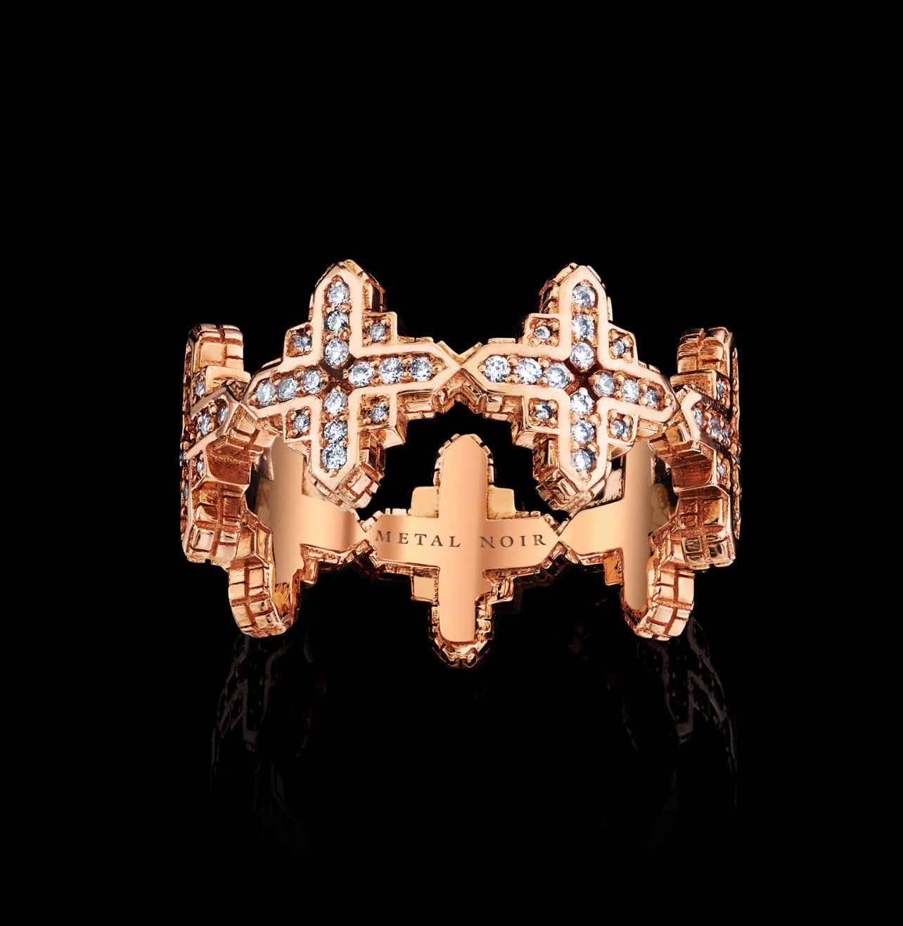StarFlower Collection Full Diamond Ring